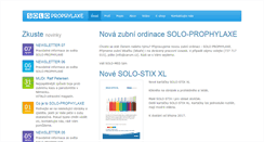 Desktop Screenshot of carum.cz
